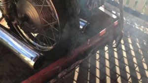 Работа двигателя Иж Юпитер 6 с жидкостным охлаждением