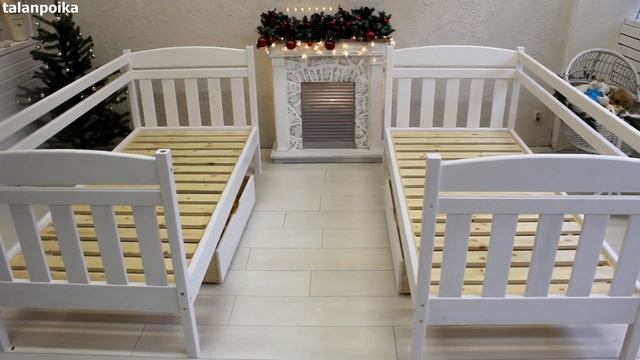 ДВУХЪЯРУСНАЯ КРОВАТЬ СВОИМИ РУКАМИ /СБОРКА/ смотреть онлайн