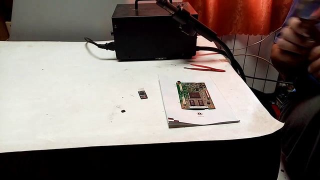 Samsung LE32A330 негативное изображение Ремонт смотреть онлайн