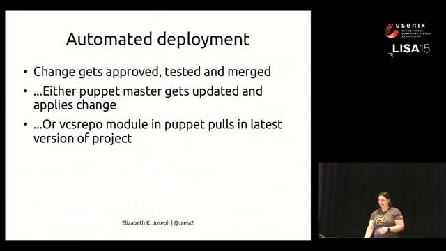 LISA15 - Tools for Distributed, Open Source Systems Administration