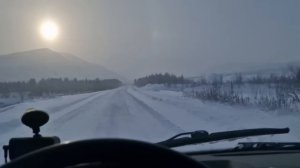 Поехал в Магадан, Газелька немного прихворала в дороге.