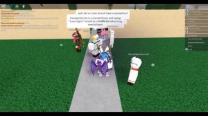 I met the KKK on roblox...