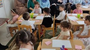 Открытое занятие во второй младшей группе.