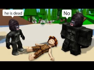 Roblox Brookhaven RP Funny Moments - King Kong and Boy Abandoned.mp4
