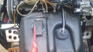 Замена топливного фильтра Yamaha VK540