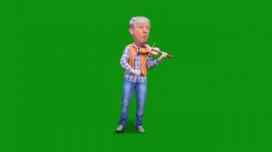 Donald Trump - Violin Player - Green Screen HD [FREE SOURCE YTP]