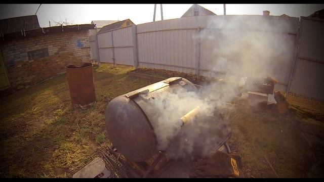 Печник Могилев Life - Мангал Гриль из балона.  Готовим.  Пробуем.