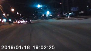 Ханты-Мансийск 18.01.2019 водитель Яндекс такси избежал ДТП