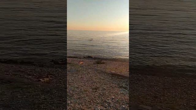 Выход к морю из кемпинга.29.09.22. #327 #велопоездка #навелосипеде #велопутешествие