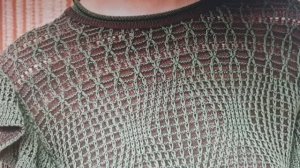 Узор спицами связать филейным узором крючком