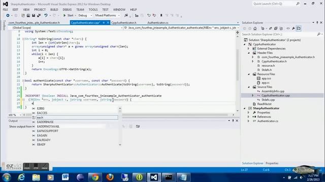 Call .NET/C# code from Java смотреть онлайн