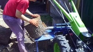 ДРОВОКОЛ С ПРИВОДОМ ОТ МОТОБЛОКА