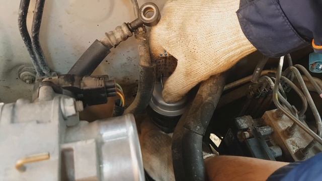 Замена фильтра тонкой очистки Тойота/TOYOTA