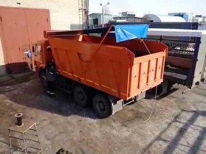 Перекидной полог КамАЗ 6520