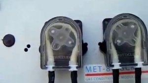 Работа перистальтического насоса Seko