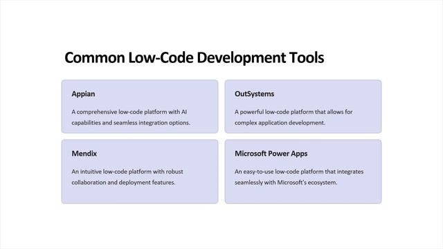 Low Code Development