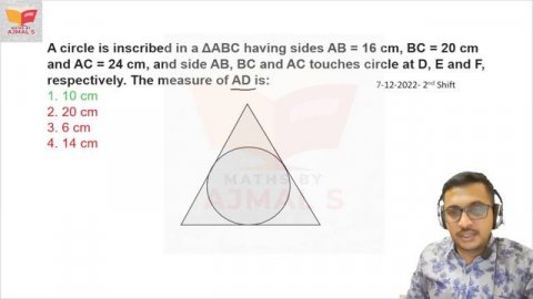 SSC Maths Classes in malayalam | SSC CGL 2022 Geometry Questions with Detailed Solutions by Ajmal S