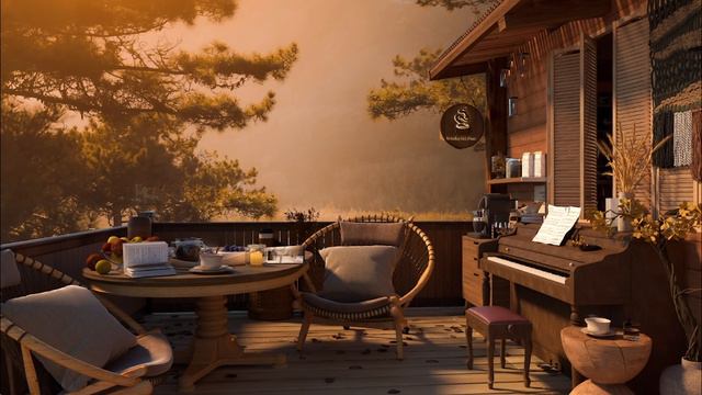 Autumn Jazz Music - Smooth Piano Jazz Playlist to Relax, Study, Work. Part 1 смотреть онлайн