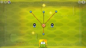 Cut the Rope - Тканевая коробка уровень 14