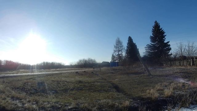 Лесногорский поселок в Марьяновском районе Омской области/Lesnogorsky settlement in Omsk region