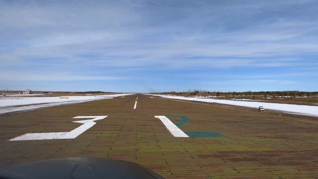 Взлёт с железного аэродрома Мезень смотреть онлайн