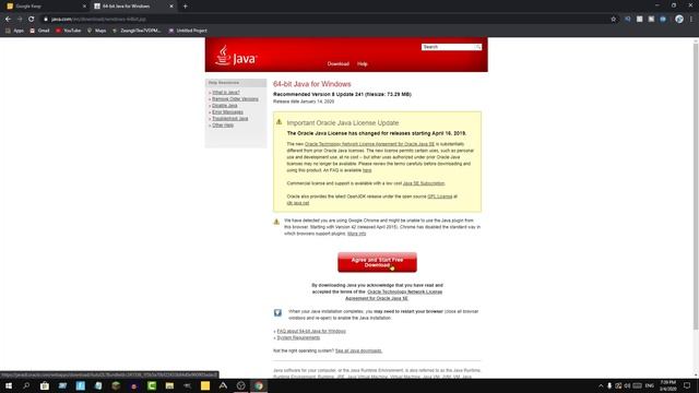 COMO DESCARGAR JAVA 64 BITS PARA MINECRAFT (32 O 64 BITS ÚLTIMA VERSIÓN) 2020 смотреть онлайн
