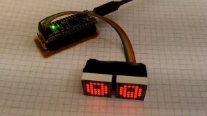 Programmable DIY matrix eyes for arduino robot project