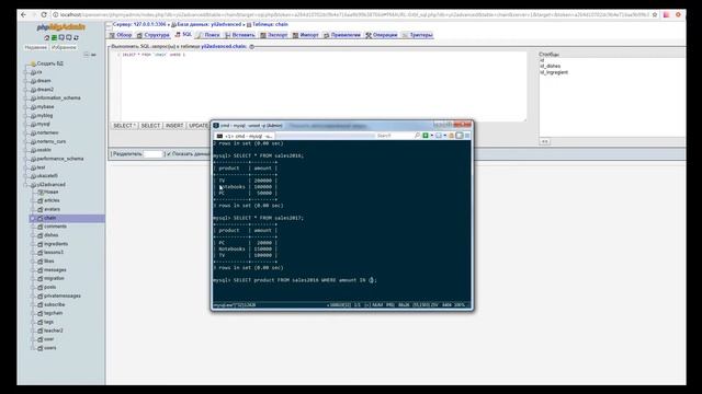 01 - Уроки SQL. Вложенные запросы SQL