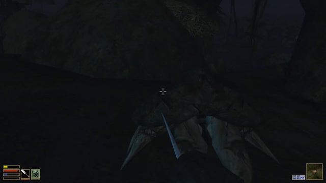 Morrowind: returning to Seyda Neen, bringing a sword to a slaughterfish fight; playthrough part 25 смотреть онлайн