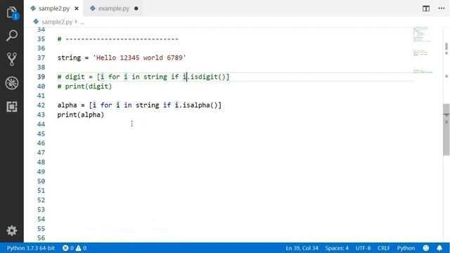 If-Else Statement in List Comprehension 2 смотреть онлайн