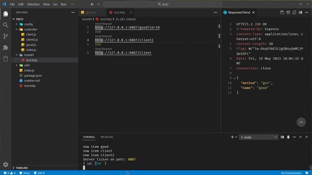 Полная информация по запросу клиента в express headers, body, query смотреть онлайн