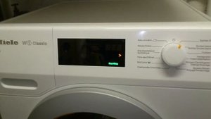 Miele W1 Classic service mode washing machine WDB 030 WCS Eco