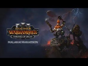Total War: Warhammer III 1# Малакай Макайссон - Гномы - легенда + 10%