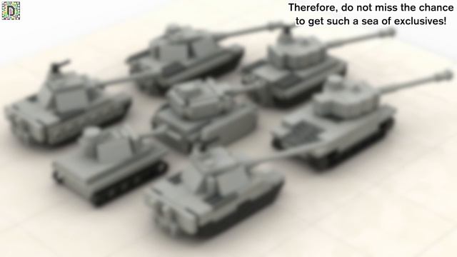 Мини немецкие танки из Лего // Mini German tanks made of Lego смотреть онлайн