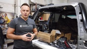 Лексус LX570 глубокий рестайлинг. Большой скачок из 2008 в 2016. Тюнинг Lexus. Замена крыльев (+16)