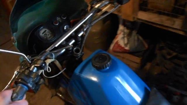 Заводим мотоцикл Зид Сова 175 смотреть онлайн