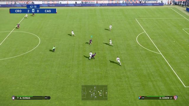 PES 2021 - Crotone vs Cagliari - PS4 GAMEPLAY смотреть онлайн