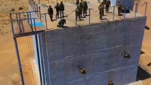 Российско-узбекские учения на полигоне Термез, недалеко от границы с Афганистаном