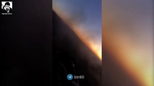 Стрельба по-ковбойски: БТР-82 ведет огонь на ходу