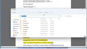 Add Lock Drive with BitLocker Context Menu in Windows 11