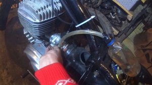 Первый запуск ИЖ Планета после капитального ремонта двигателя.