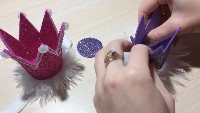МК Корона из фоамирана.