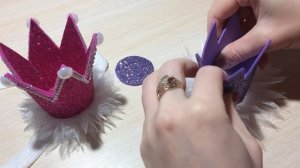 МК Корона из фоамирана.