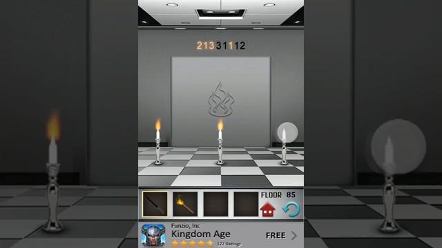 Floor 85, 100 Floors! Game Walkthrough/ Level Solution!