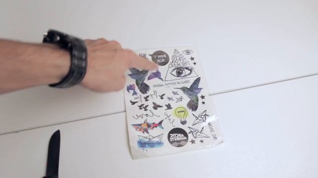 Набор татуировок переводилок смотреть онлайн