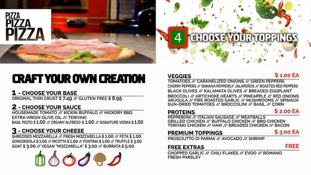 Pizza Menu monitor 4 смотреть онлайн