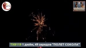 TXB119 1 дюйм, 49 зарядов "ПОЛЕТ СОКОЛА"