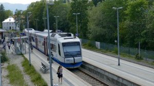 Der Bahnhof Miesbach in 4K