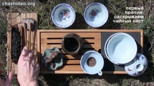 Заваривание улунов в гайвани