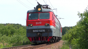 "Редкий зверь". ВЛ10К-1276 с грузовым поездом